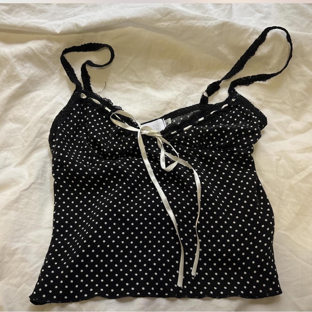 Isalis polka dot tank top